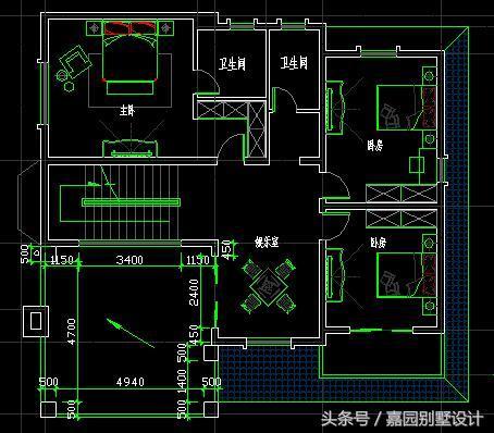 農(nóng)村經(jīng)濟型別墅設計圖紙