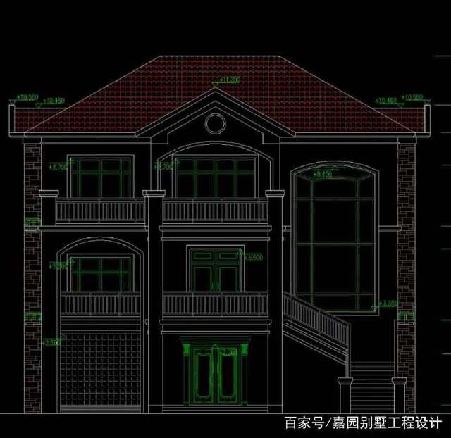 農(nóng)村經(jīng)濟型別墅設計圖紙