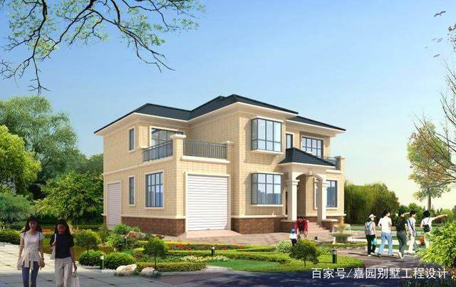 農(nóng)村經(jīng)濟型別墅設計圖紙
