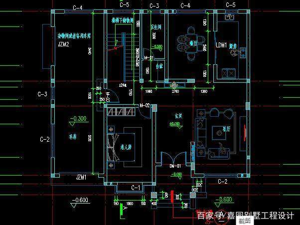 農(nóng)村經(jīng)濟型別墅設計圖紙