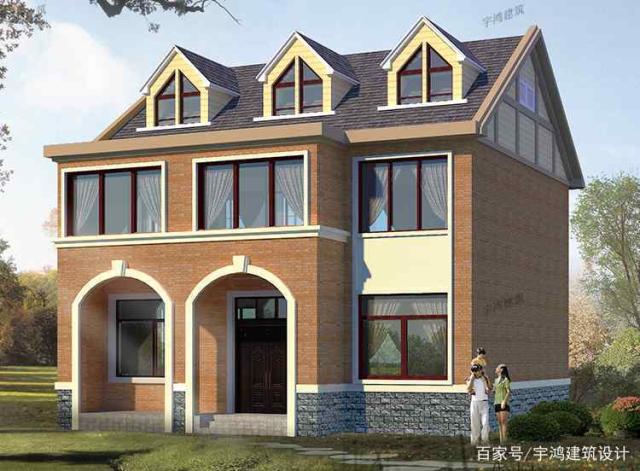 農(nóng)村二層小別墅設(shè)計(jì)圖