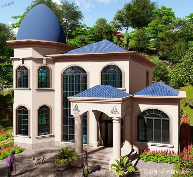 農(nóng)村二層小別墅設(shè)計(jì)圖