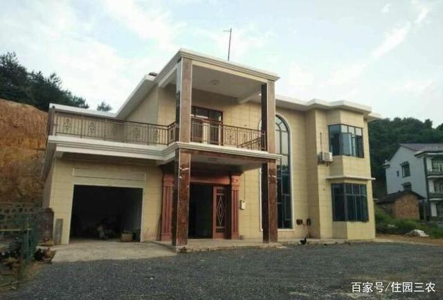 農(nóng)村兩層平頂別墅