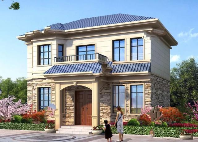 精致的兩層小別墅