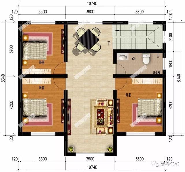精致的兩層小別墅