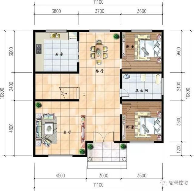 精致的兩層小別墅