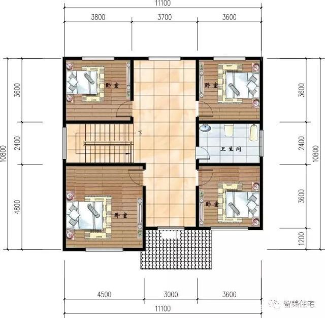 精致的兩層小別墅