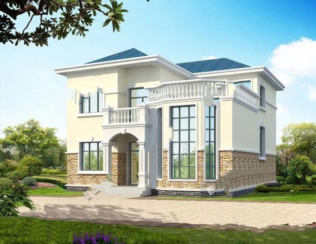 精致的兩層小別墅