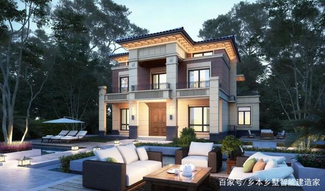 農(nóng)村二樓半的別墅設計