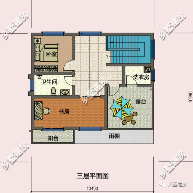 農(nóng)村三層別墅