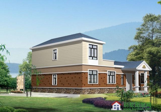 二層的農(nóng)村住宅的設計圖