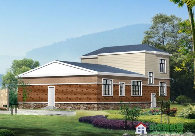 二層的農(nóng)村住宅的設計圖