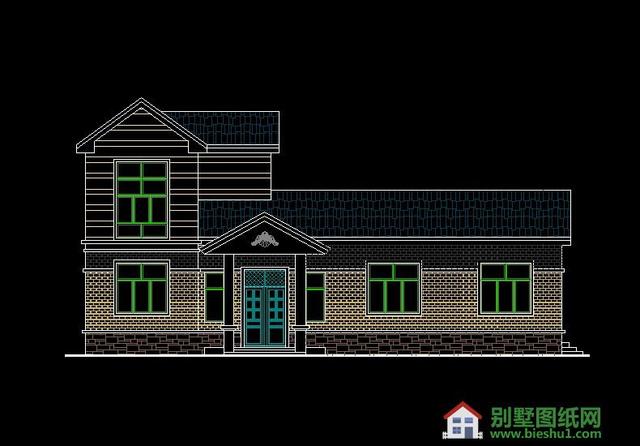 二層的農(nóng)村住宅的設計圖