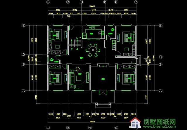 二層的農(nóng)村住宅的設計圖