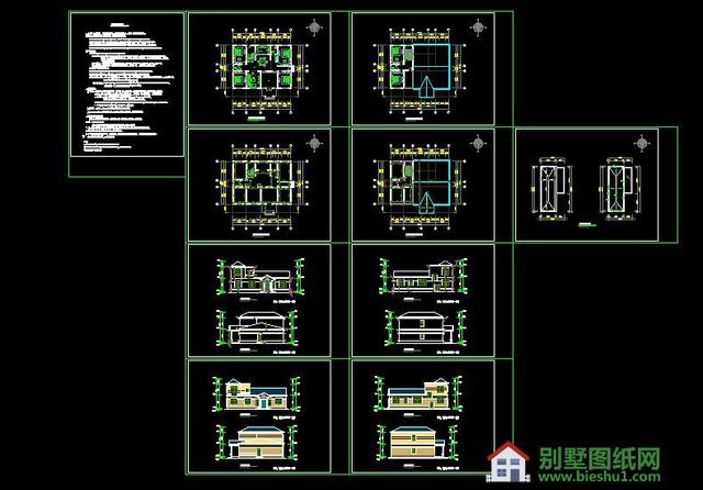 二層的農(nóng)村住宅的設計圖