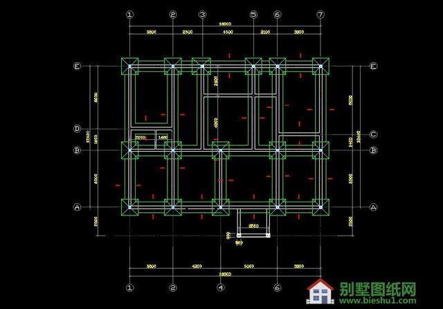 二層的農(nóng)村住宅的設計圖