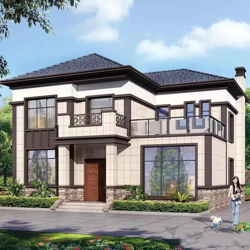 2層的農(nóng)村獨(dú)棟別墅