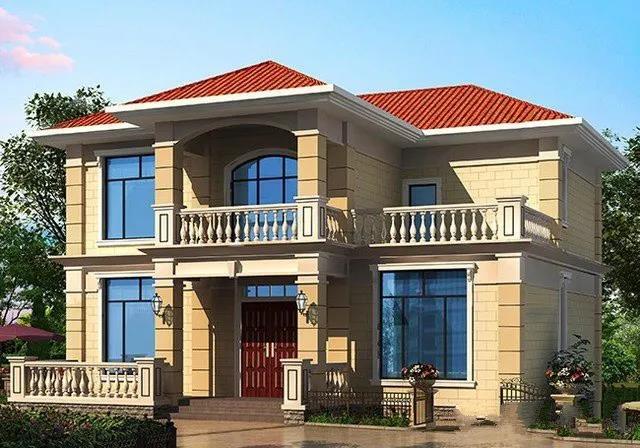 2層的農(nóng)村獨(dú)棟別墅