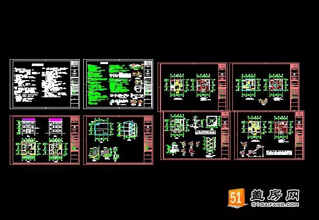 三層農(nóng)村自建別墅設計圖