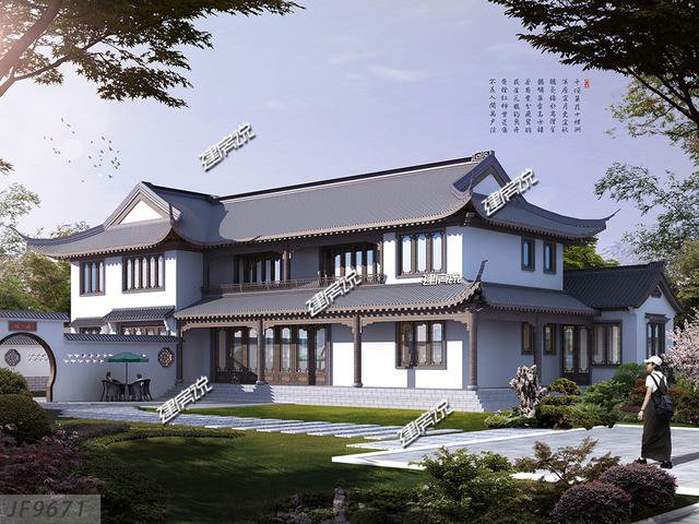 中式別墅設(shè)計(jì)案例