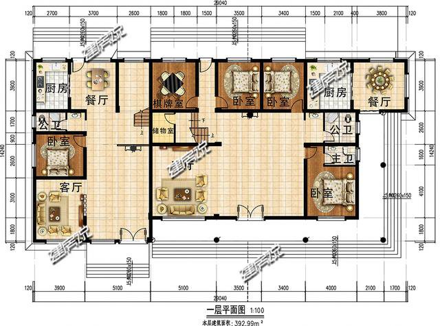 中式別墅設(shè)計(jì)案例