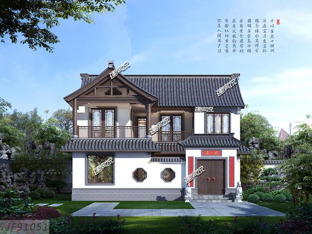 中式別墅設(shè)計(jì)案例