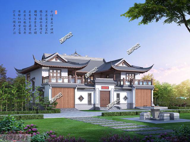 中式別墅設(shè)計(jì)案例