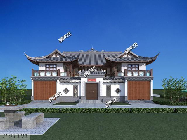 中式別墅設(shè)計(jì)案例