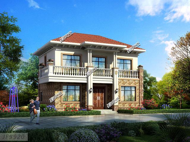 25萬兩層別墅效果圖