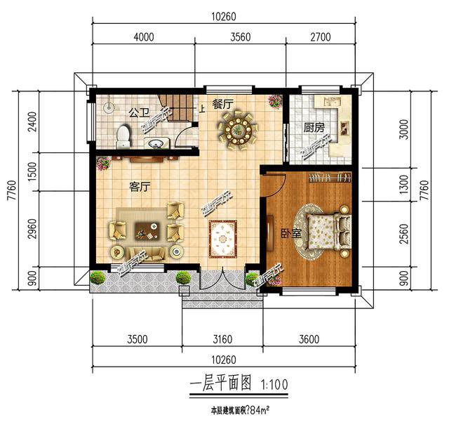25萬兩層別墅效果圖