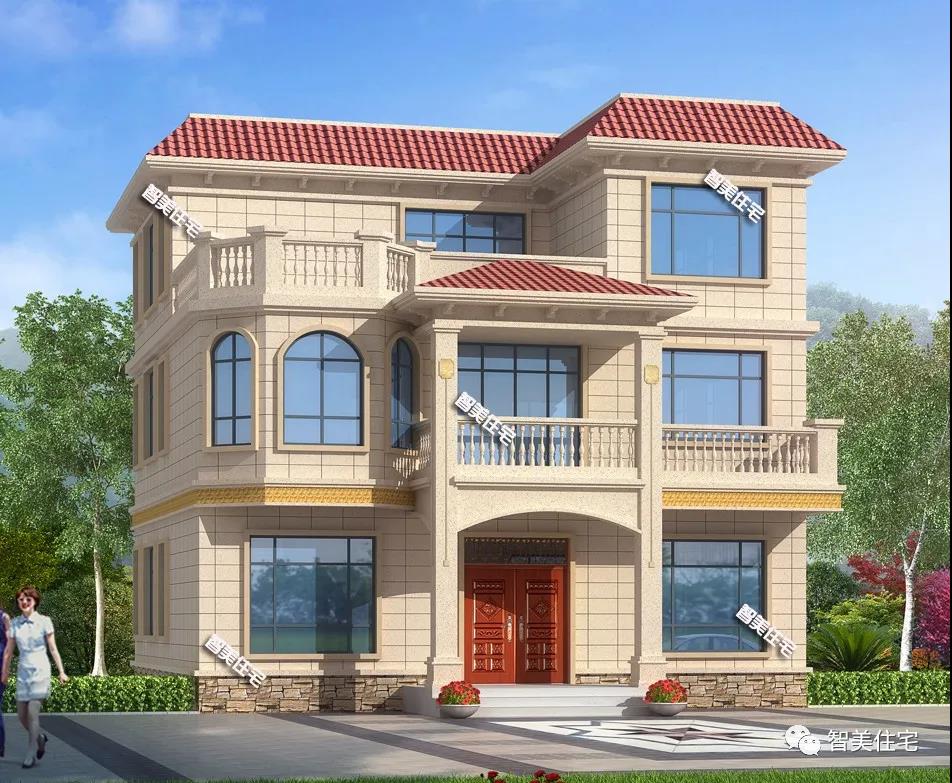 平屋頂農(nóng)村別墅設(shè)計