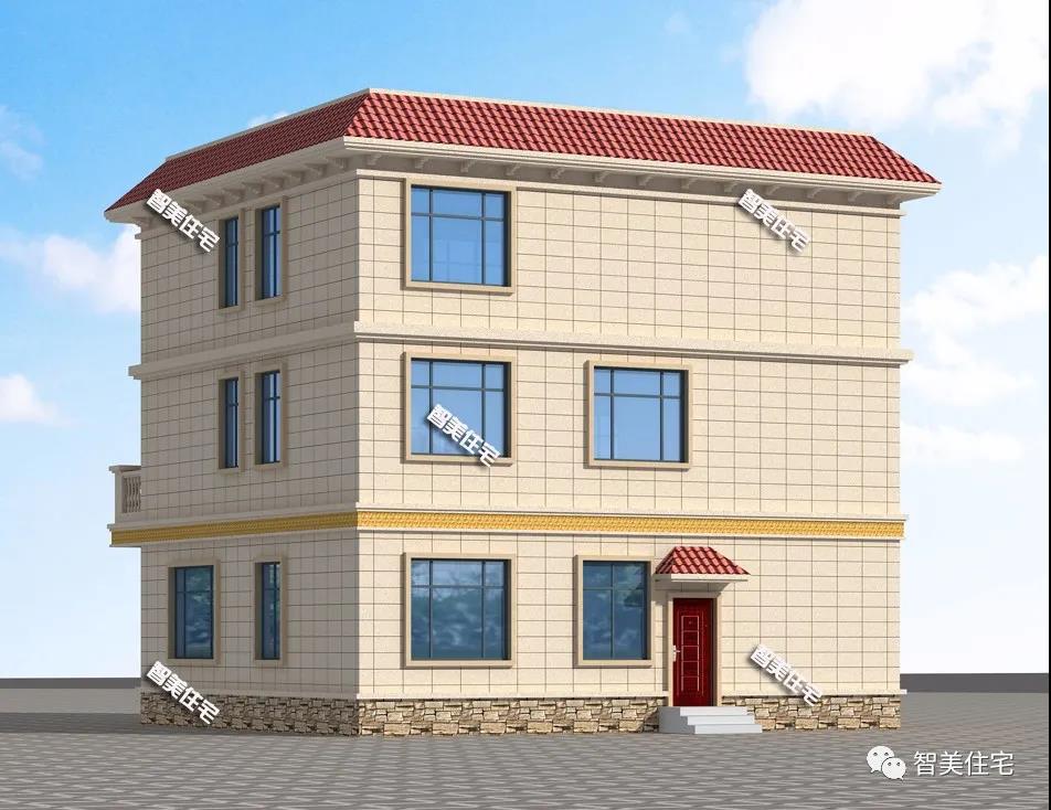 平屋頂農(nóng)村別墅設(shè)計