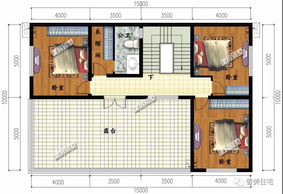 帶有庭院設(shè)計(jì)的鄉(xiāng)村別墅