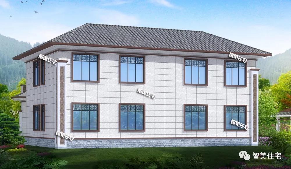 中式合院風格的農(nóng)村別墅設計