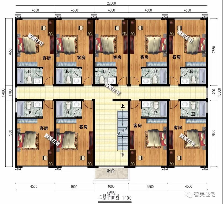 兩層的平屋頂設(shè)計