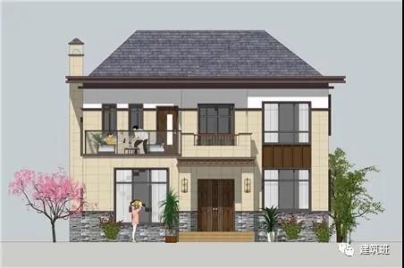 100平方米的農村自建住宅設計