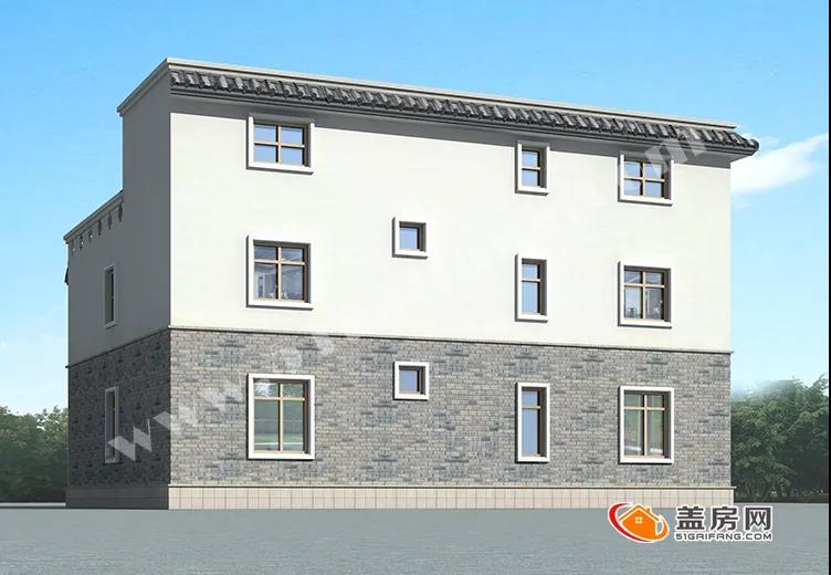 農(nóng)村二樓半建造住宅設計圖