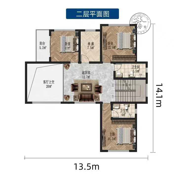 現(xiàn)代風(fēng)格3層優(yōu)雅的別墅