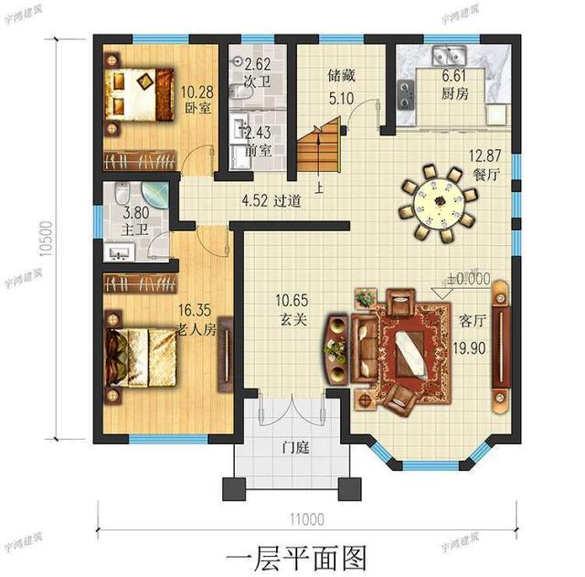 農(nóng)村蓋房子設(shè)計(jì)圖