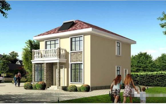 90平方米的小別墅的設(shè)計圖