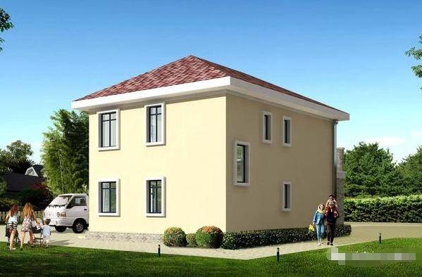 90平方米的小別墅的設(shè)計圖