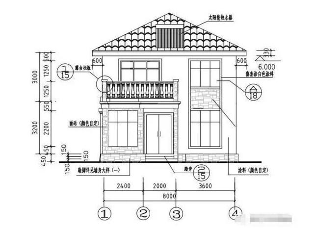 90平方米的小別墅的設(shè)計圖