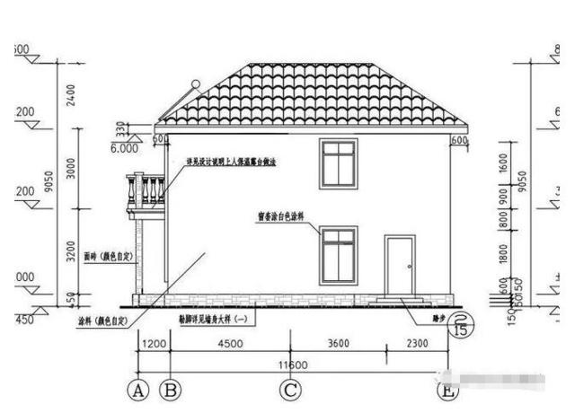 90平方米的小別墅的設(shè)計圖