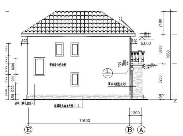 90平方米的小別墅的設(shè)計圖