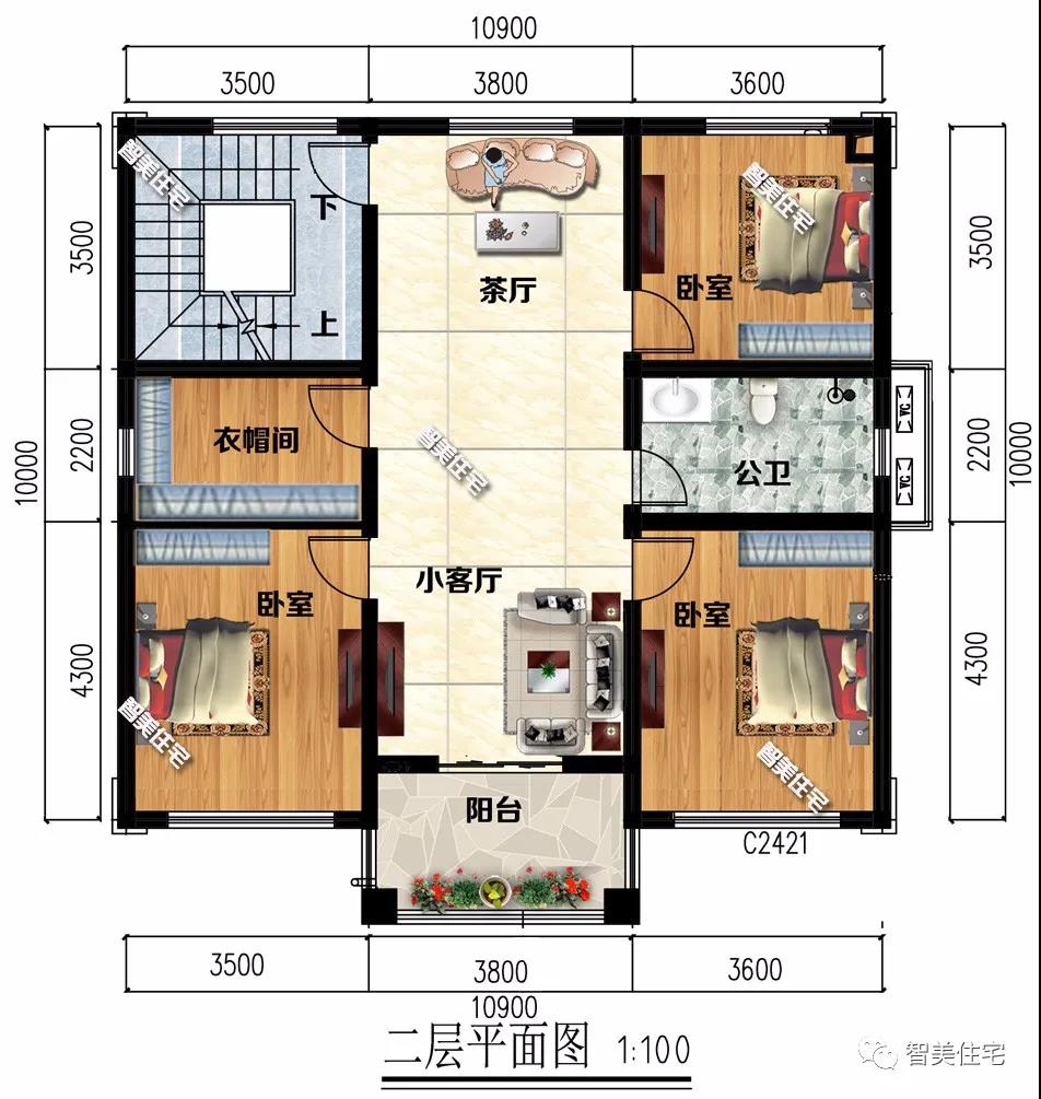 新中式的農(nóng)村別墅