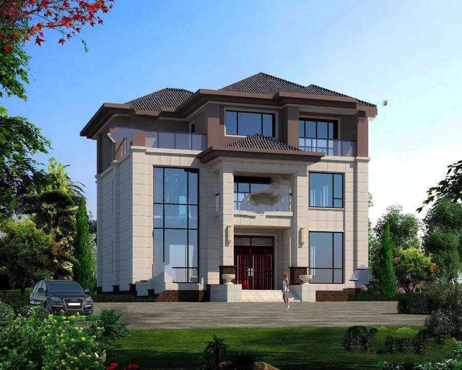 新中式的農(nóng)村別墅