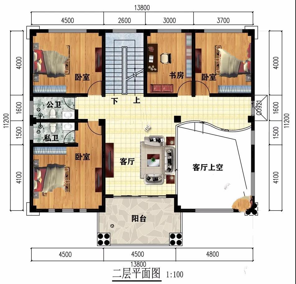 簡約歐式設(shè)計的農(nóng)村別墅
