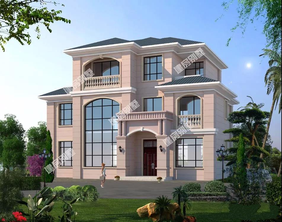 寬16-17米的農(nóng)村別墅