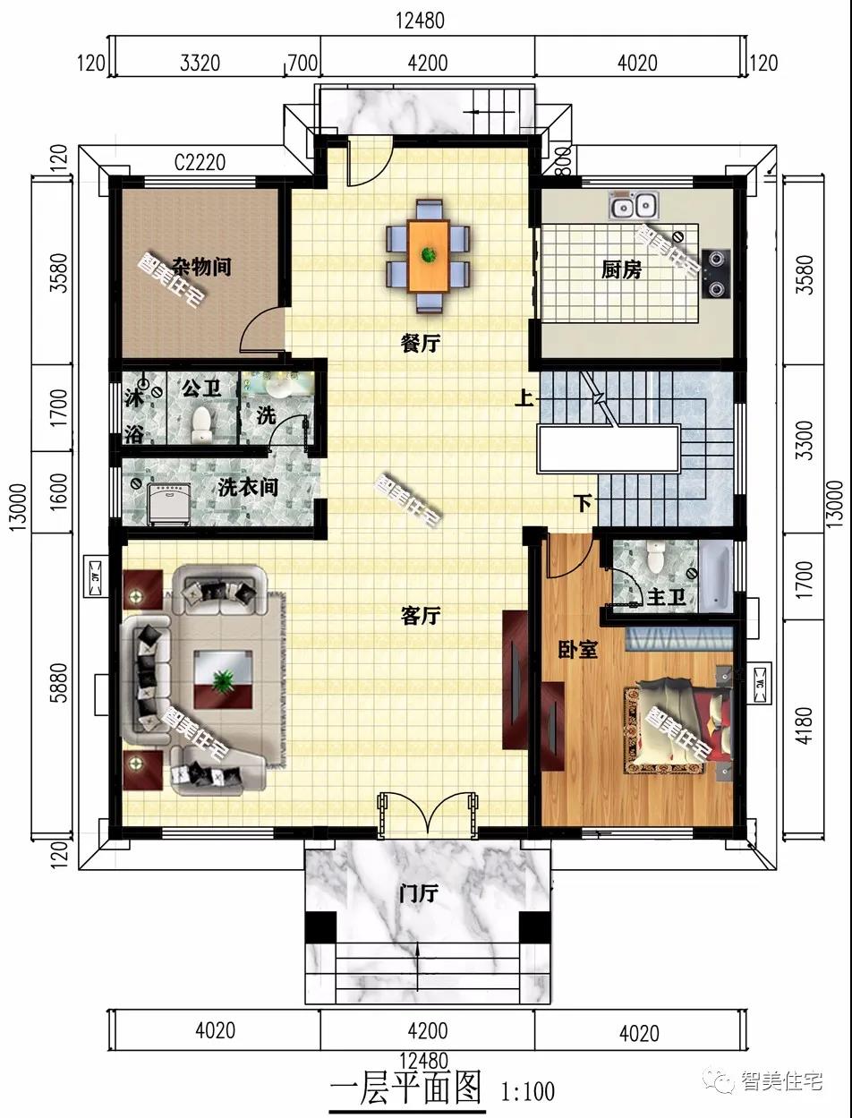 大氣的農(nóng)村別墅