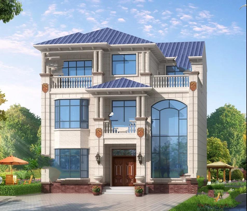 歐式設(shè)計的農(nóng)村別墅